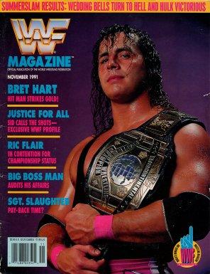 WWF Magazine November 1991 Magazine PWcatalog