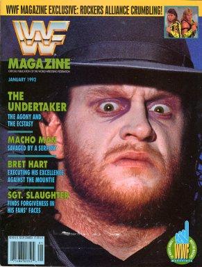 WWF Magazine January 1992 Magazine PWcatalog