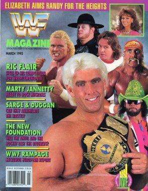 WWF Magazine March 1992 Magazine PWcatalog