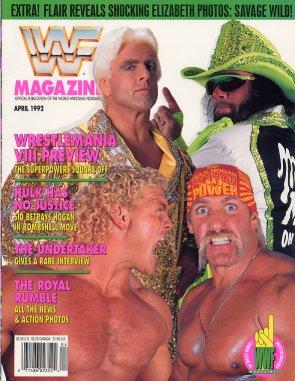 WWF Magazine April 1992 Magazine PWcatalog
