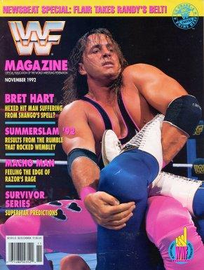 WWF Magazine November 1992 Magazine PWcatalog