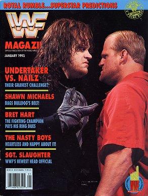 WWF Magazine January 1993 Magazine PWcatalog