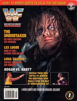 WWF Magazine July 1993 Magazine PWcatalog