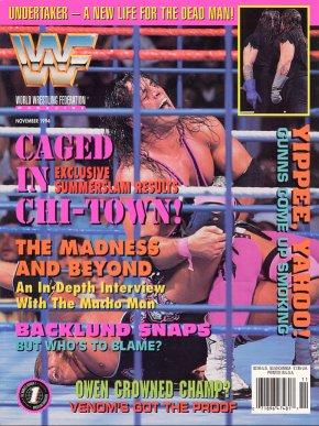 WWF Magazine November 1994 Magazine PWcatalog