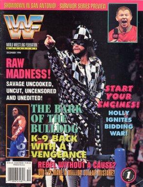 WWF Magazine December 1994 Magazine PWcatalog