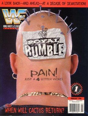 WWF Magazine February 1998 Magazine PWcatalog