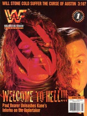 WWF Magazine March 1998 Magazine PWcatalog