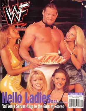 WWF Magazine November 1998 Magazine PWcatalog