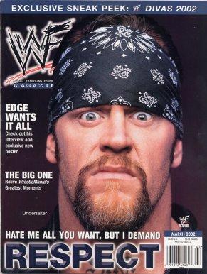 WWF Magazine March 2002 Magazine PWcatalog