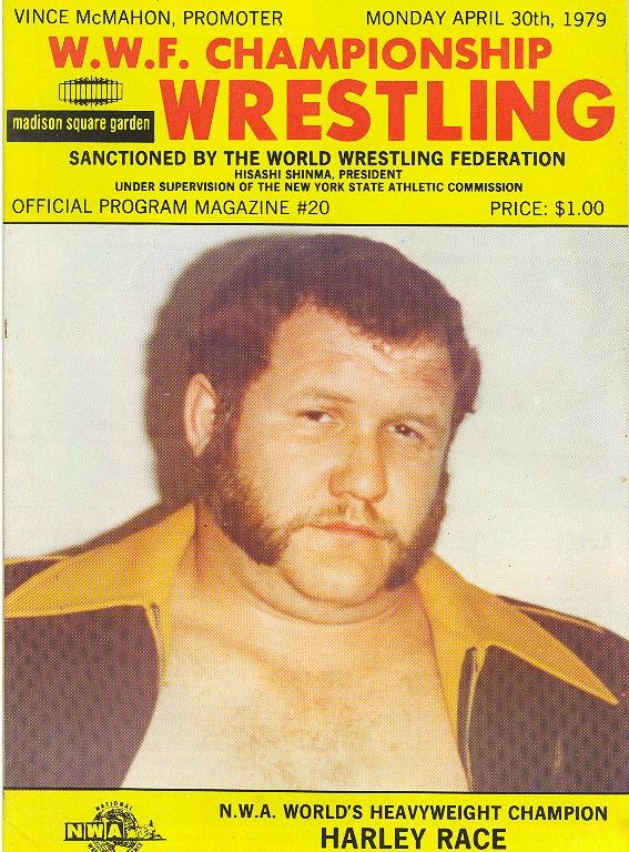WWF Program MSG April 1979 Magazine PWcatalog