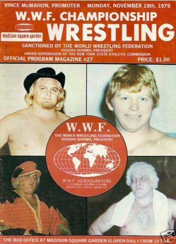 WWF Program MSG November 1979 Magazine PWcatalog