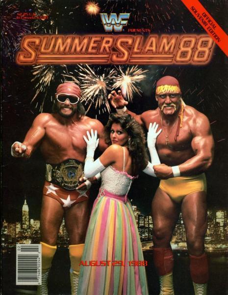WWF Program SummerSlam 1988 Magazine PWcatalog