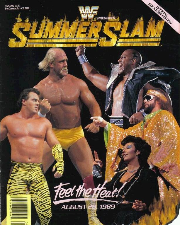 WWF Program SummerSlam 1989 Magazine PWcatalog