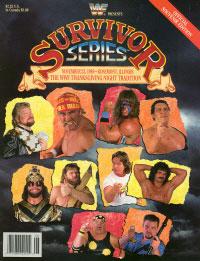 WWF Program Survivor Series 1989 Magazine PWcatalog