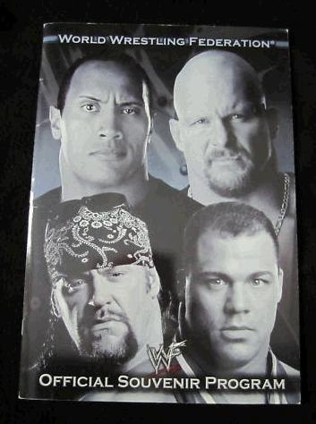 WWF Program house show 2002 Magazine PWcatalog