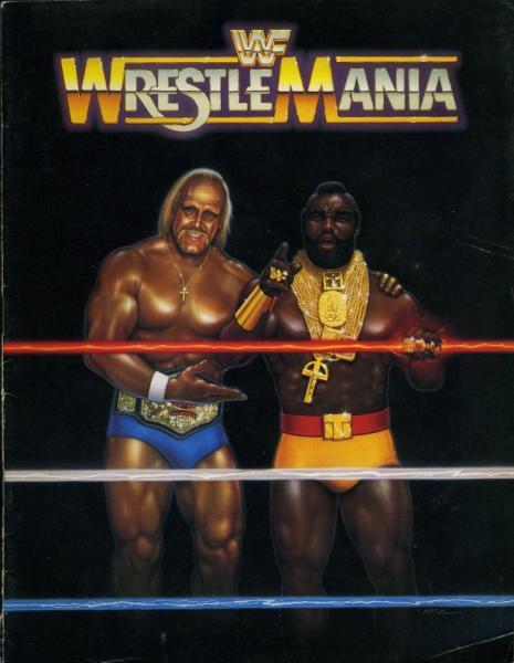WWF Program Wrestlemania 01 Magazine PWcatalog