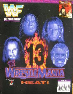 WWF Program Wrestlemania 13 Magazine PWcatalog