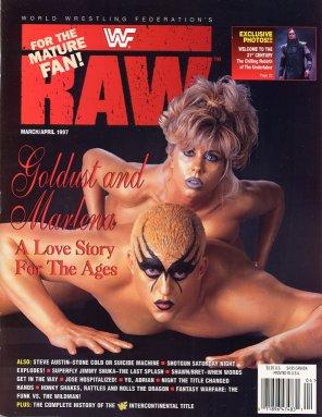 WWF Raw March 1997 Magazine PWcatalog
