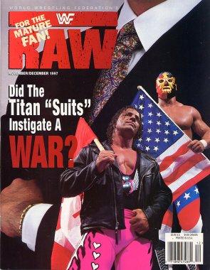 WWF Raw November 1997 Magazine PWcatalog