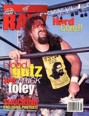 WWF Raw July 1998 Magazine PWcatalog