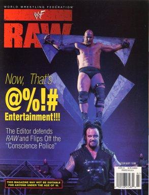 WWF Raw February 1999 Magazine PWcatalog
