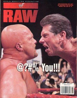 WWF Raw May 1999 Magazine PWcatalog