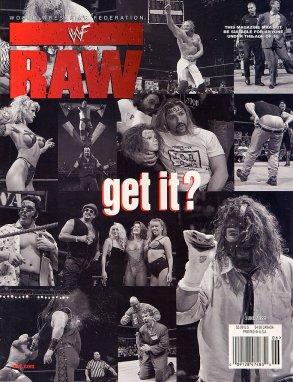 WWF Raw June 1999 Magazine PWcatalog