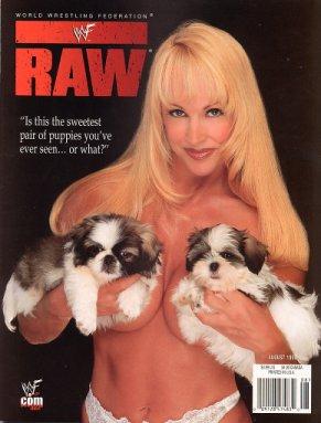 WWF Raw August 1999 Magazine PWcatalog