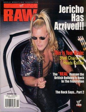WWF Raw November 1999 Magazine PWcatalog