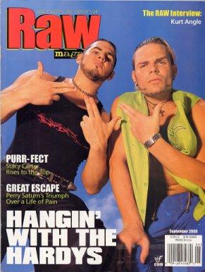 WWF Raw September 2000 Magazine PWcatalog