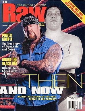 WWF Raw January 2002 Magazine PWcatalog