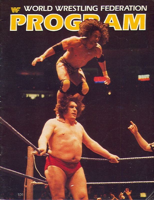 WWF Wrestling Program Volume 101 Magazine PWcatalog