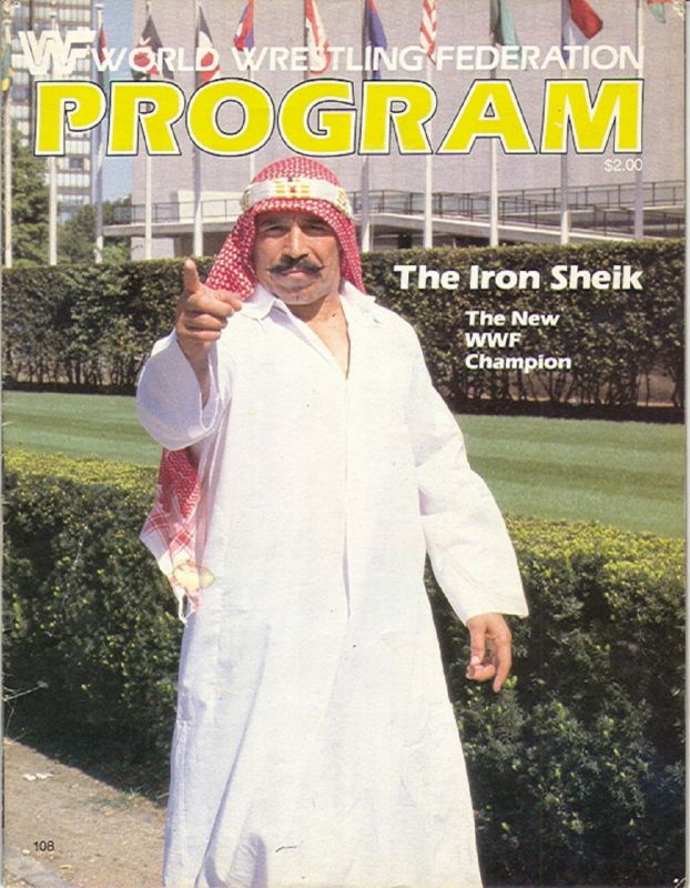 WWF Wrestling Program Volume 108 Magazine PWcatalog