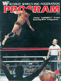 WWF Wrestling Program Volume 113 Magazine PWcatalog