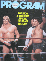 WWF Wrestling Program Volume 122 Magazine PWcatalog