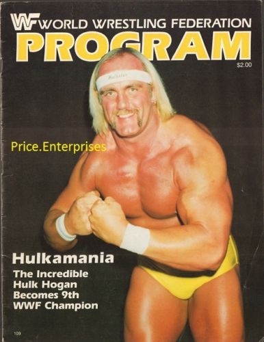 WWF Wrestling Program Volume 109 Magazine PWcatalog