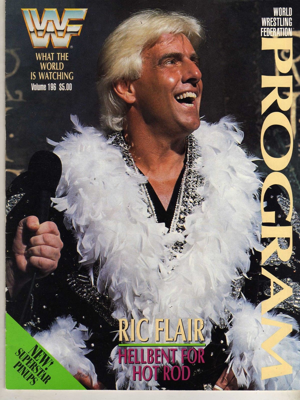 WWF Wrestling Program Volume 196 Magazine PWcatalog