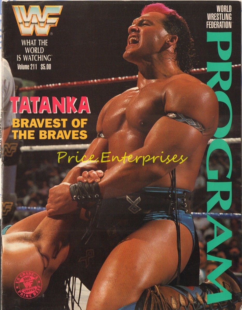 WWF Wrestling Program Volume 211 Magazine PWcatalog