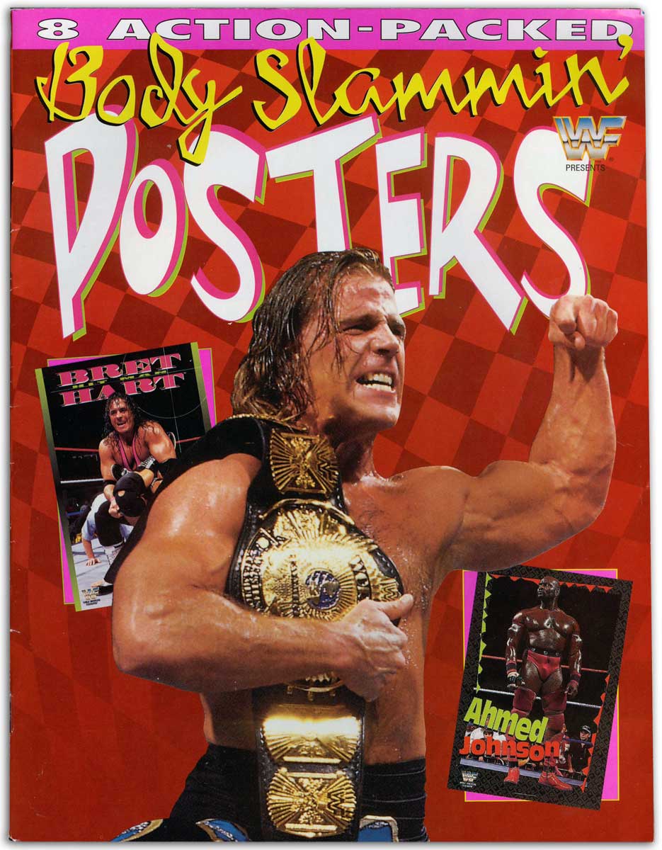 WWF 8 body slammin posters 1996 Magazine PWcatalog