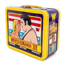 WWF Wrestlemania 3 Lunchbox Lunch Boxes & Totes PWcatalog