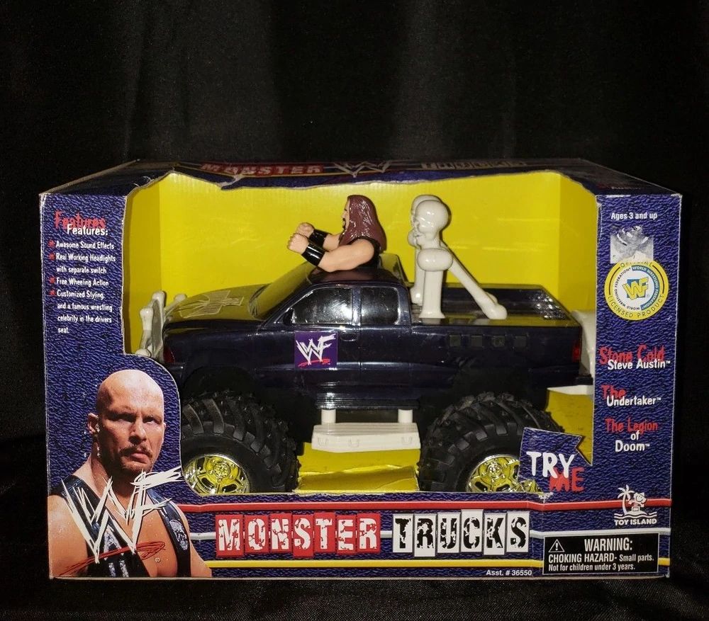 WWF Monster Truck Undertaker Remote control PWcatalog