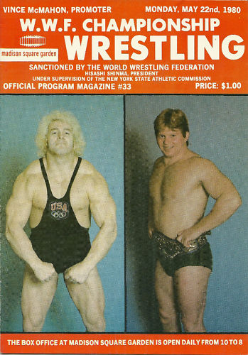WWWF Program MSG May 1980 Magazine PWcatalog