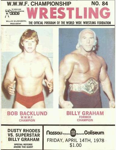 WWWF Program April 1978 Volume 84 Magazine PWcatalog