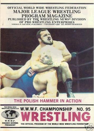 WWWF Program 1979 Volume 95 Magazine PWcatalog