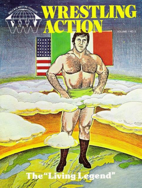 WWWF wrestling action Vol 1 number 2 Magazine PWcatalog