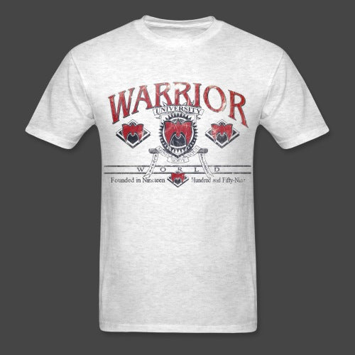 Ultimate Warrior University Distressed Shirt Pwcatalog
