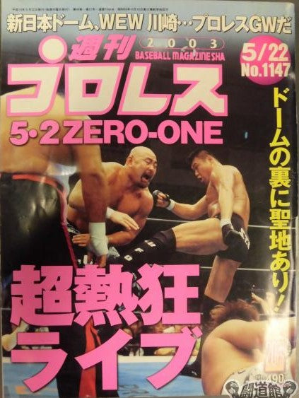 Weekly Pro Wrestling Volume 1147 Magazine PWcatalog
