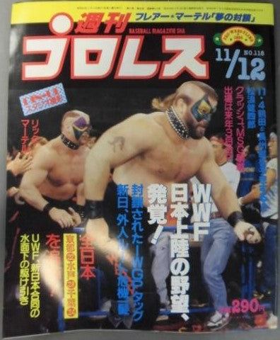Weekly Pro Wrestling Volume 118 Magazine PWcatalog
