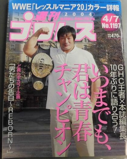 Weekly Pro Wrestling Volume 1197 Magazine PWcatalog