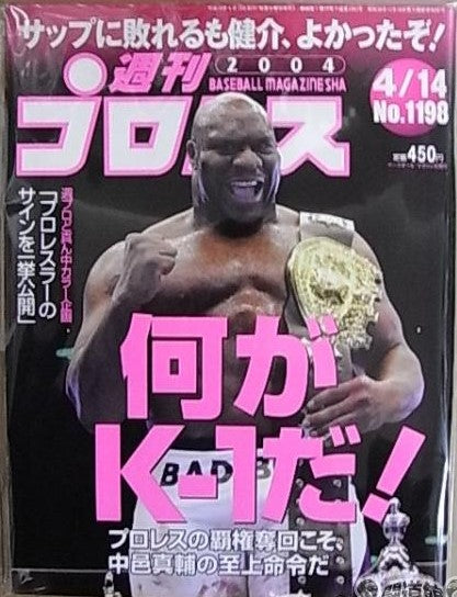 Weekly Pro Wrestling Volume 1198 Magazine PWcatalog